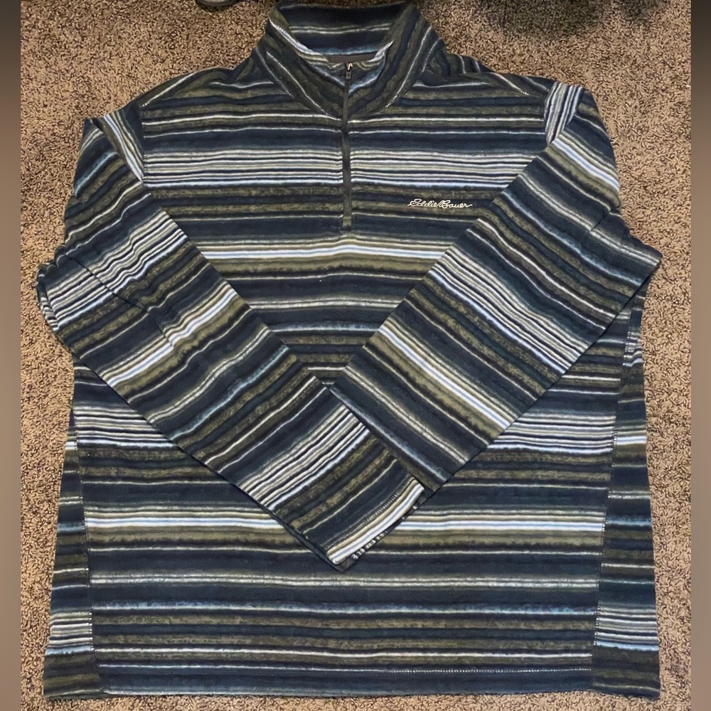 Eddie Bauer Quest Fleece quarter zip XL